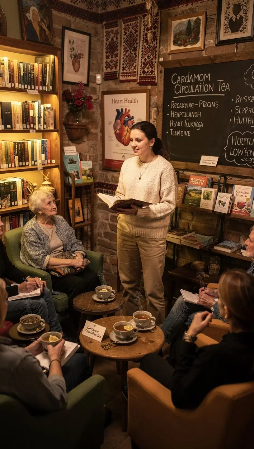 Aromatinė kardamono arbata, supakuota elegantiškame puodelyje, šildanti širdį ir kūną.